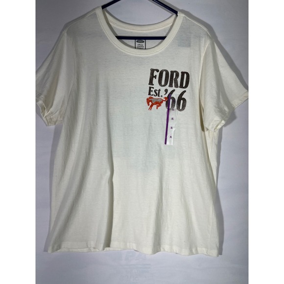 Ford Other - Ford Bronco Built For The Wild West Graphic Tee Unisex Cream XL Vintage‎ Style